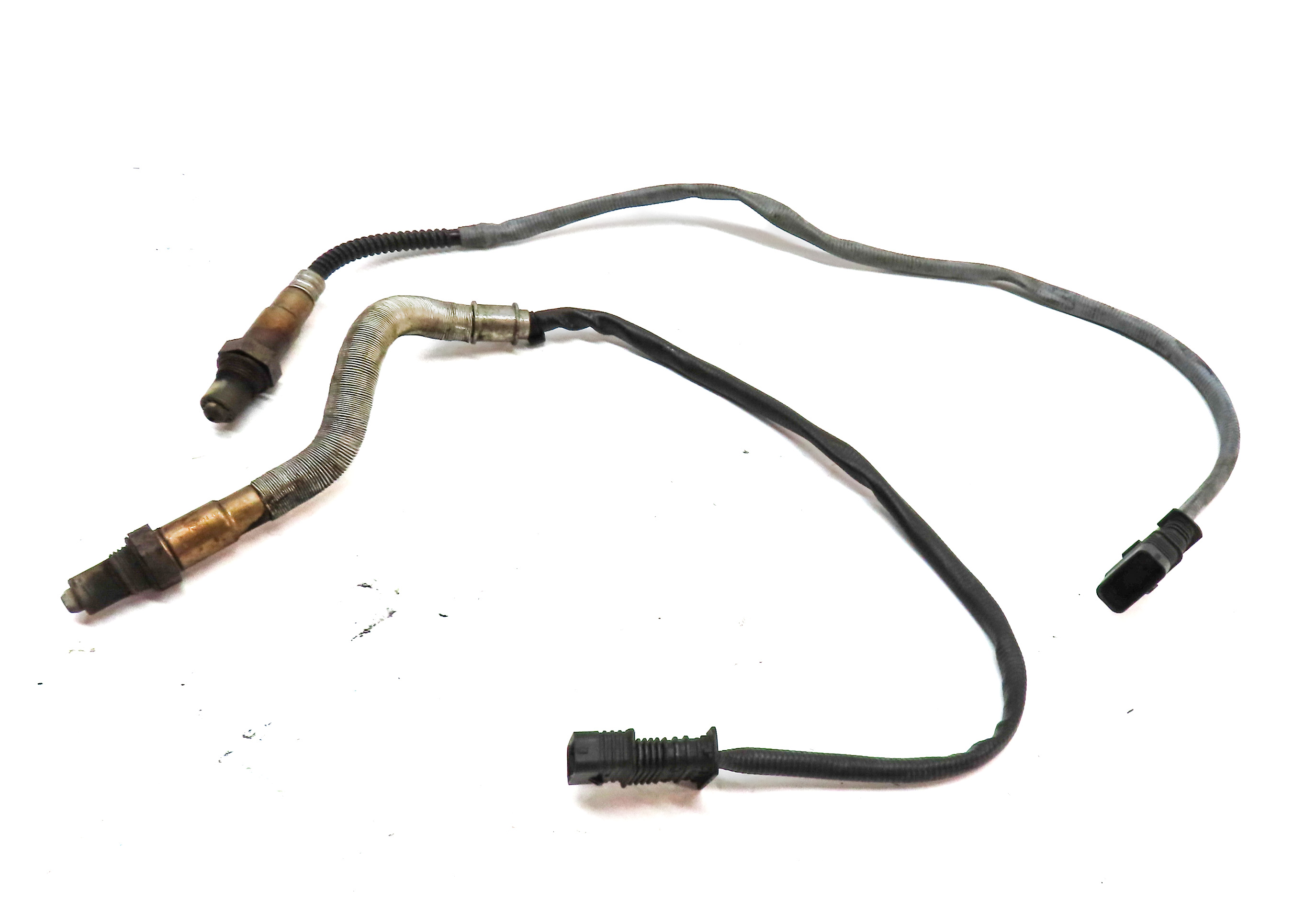 2013 BMW 335XI (F30) 3.0L (N55) ENGINE OXYGEN O2 LAMBDA PROBE WIRE SENSOR SET/2 — exact item pictured